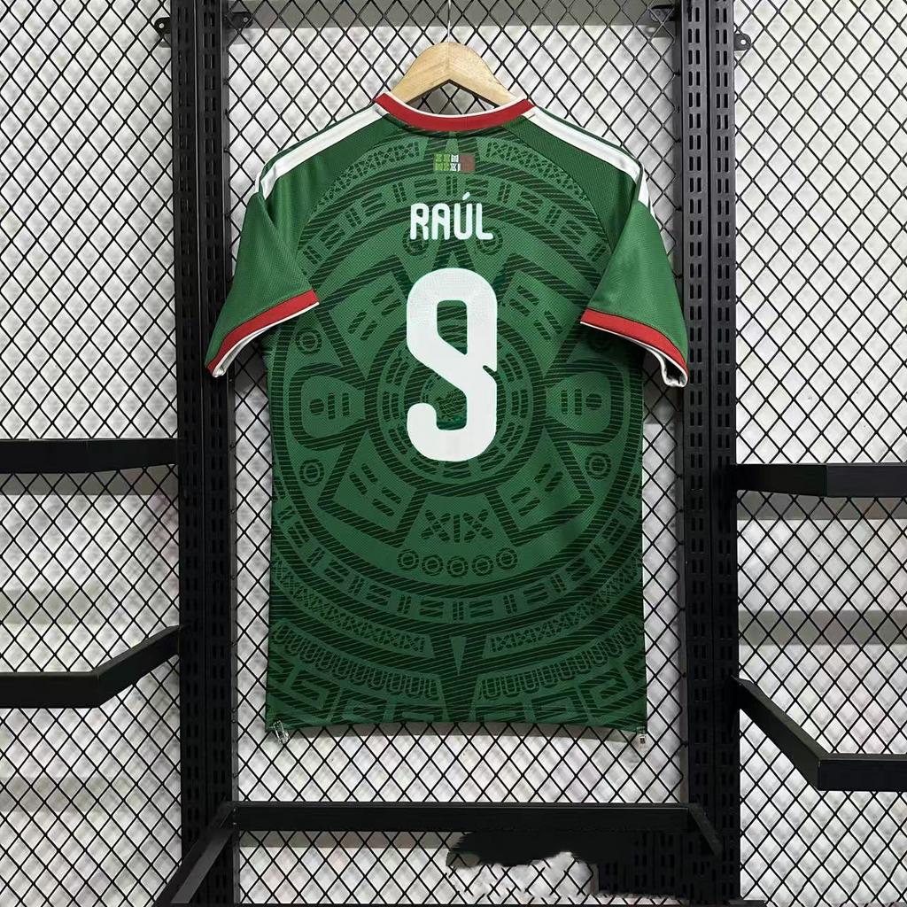 2026 World Cup football jersey - Mexico home - Ra ú l jersey World Cup