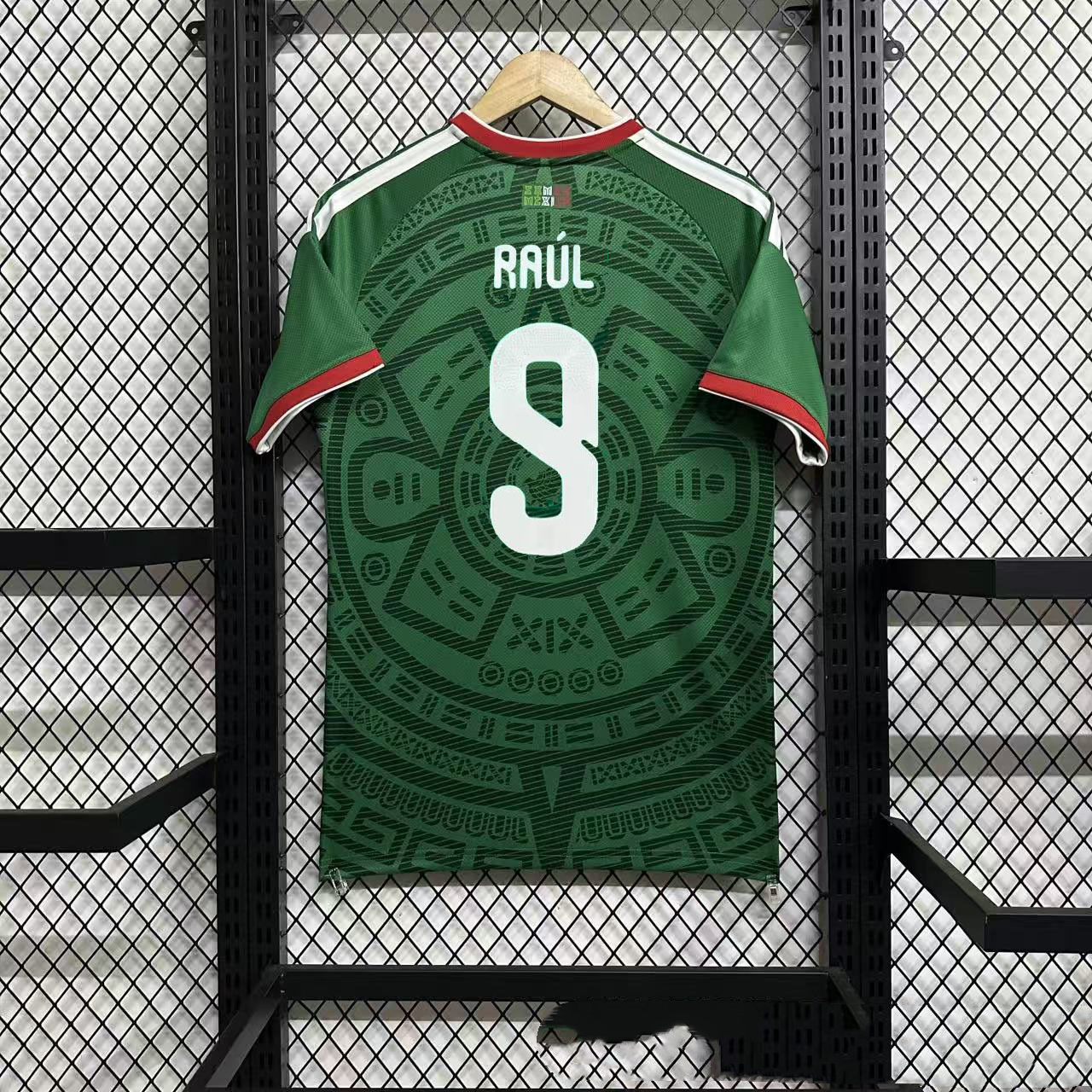 2026 World Cup football jersey - Mexico home - Ra ú l jersey World Cup