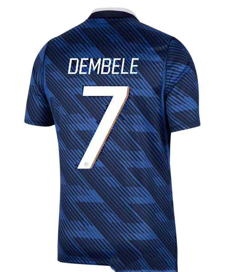 2026 World Cup football jersey - France home - Dembele jersey World Cup